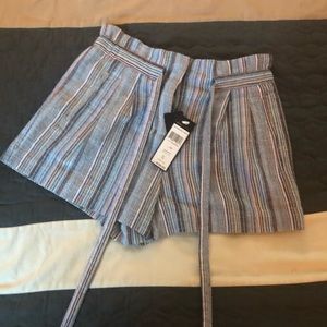 Women's Renee Belted Striped Shorts